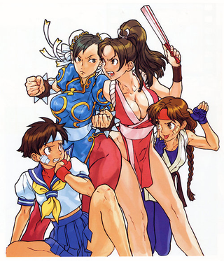 Illustration for article titled The Kick-Ass Capcom Art of Kinu Nishimura